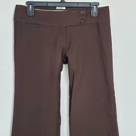 Studio Y Size 3/4 short Brown Dress Pants - Picture 2 of 8